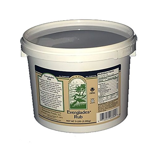 Everglades Seasoning 5 lb Rub Bulk Restaurant Size Tub Everglades Seasoning 5 lb Rub Bulk Restaurant Size Tub