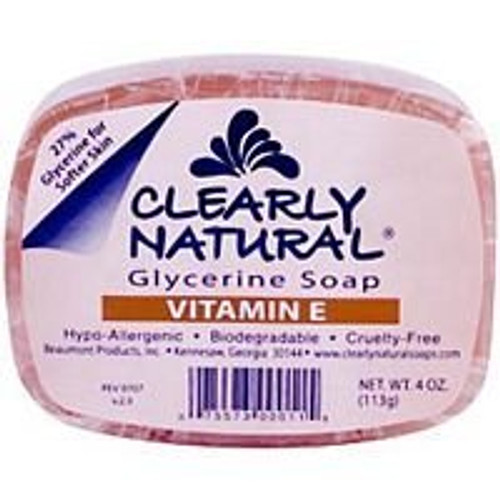 Clearly Natural Bar Soap Glycerine Vit E 4 Oz Clearly Natural Bar Soap Glycerine Vit E 4 Oz