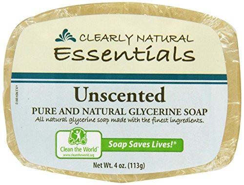 Clearly Natural Glycerine Soap Unscented 4 oz 4 pack Clearly Natural Glycerine Soap Unscented 4 oz 4 pack