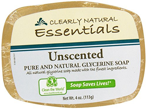 Clearly Natural Glycerine Soap Unscented 4 oz Clearly Natural Glycerine Soap Unscented 4 oz