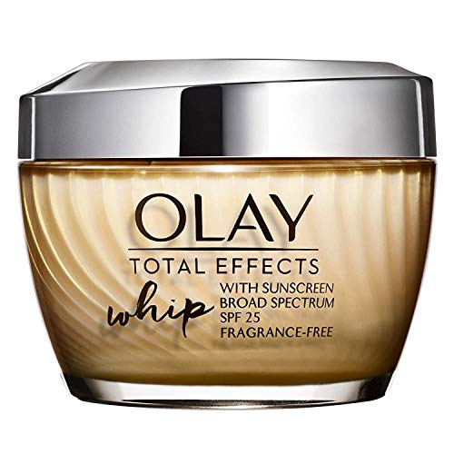Olay Total Effects Whip Face Moisturizer with Sunscreen SPF 25 FragranceFree 17 oz Olay Total Effects Whip Face Moisturizer with Sunscreen SPF 25 FragranceFree 17 oz