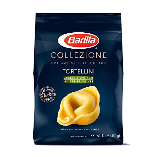 Barilla Collezione Pasta Cheese and Spinach Tortellini 12 Ounce Barilla Collezione Pasta Cheese and Spinach Tortellini 12 Ounce