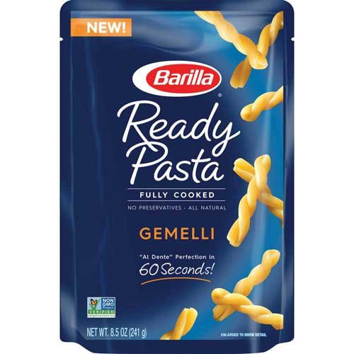 Barilla Gemelli Ready Pasta 85 Ounce  6 per case