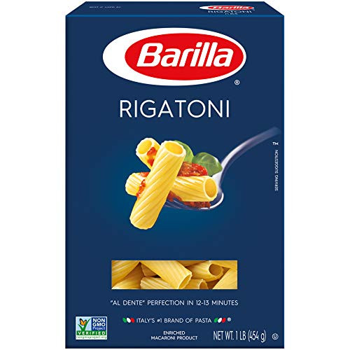 Barilla Pasta Rigatoni 16 Ounce Pack of 12 Barilla Pasta Rigatoni 16 Ounce Pack of 12