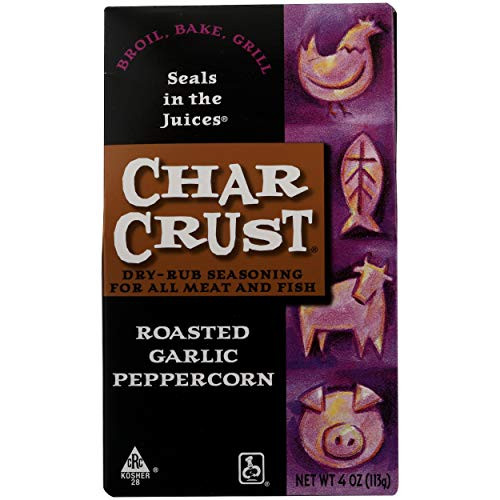 Char Crust Rub Roasted Garlic Peppercorn 4 oz Char Crust Rub Roasted Garlic Peppercorn 4 oz