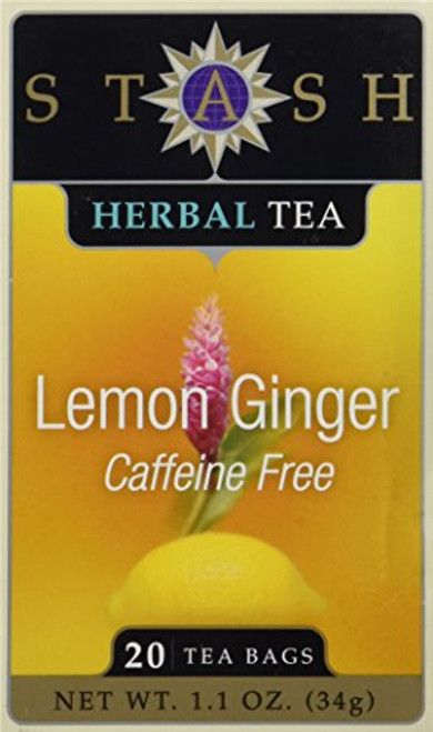 Stash Tea Ginger Lemon Tea 20 ct Stash Tea Ginger Lemon Tea 20 ct