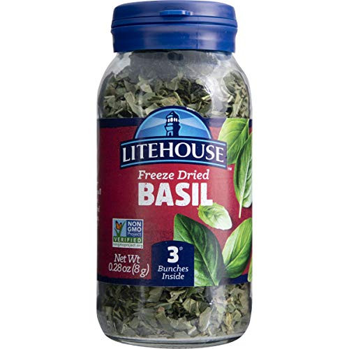 Litehouse Freeze Dried Basil 028 Ounce