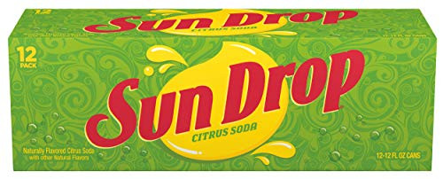 Sun Drop Citrus Soda 12 Fluid Ounce Can 12 Count