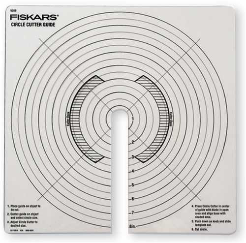 Fiskars Circle Cutter Guide