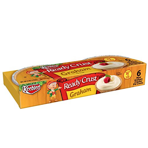 Keebler Ready Pie Crust Graham Cracker 6 Count of 071 oz Crusts 4 oz