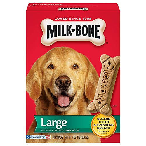 MilkBone Original Dog Treats Biscuits for Large Dogs 24 Ounces