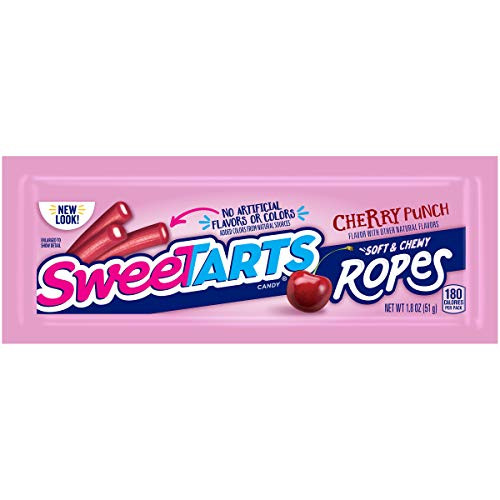 SweeTARTS Ropes Cherry Punch 18 Ounce Pack of 24 SweeTARTS Ropes Cherry Punch 18 Ounce Pack of 24