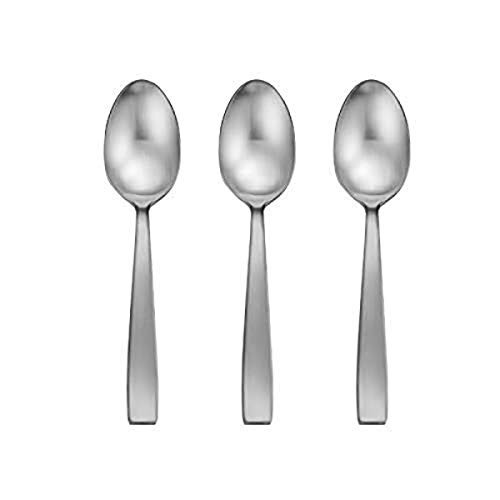 Oneida Everdine Everyday Flatware Serving Spoon Set of 3 180 Stainless Steel Silverware Set