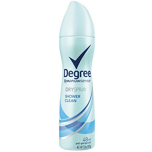Degree Deodorant 38 Ounce Womens Dry Spray Shower Clean 113ml 2 Pack Degree Deodorant 38 Ounce Womens Dry Spray Shower Clean 113ml 2 Pack