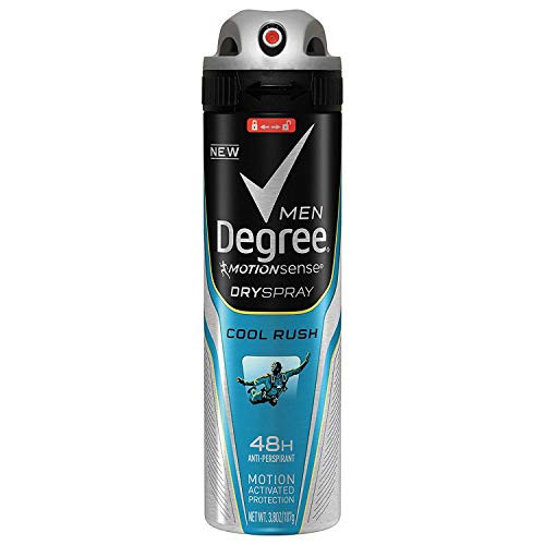 Degree Deodorant 38 Ounce Mens Dry Spray Cool Rush 113ml 2 Pack Degree Deodorant 38 Ounce Mens Dry Spray Cool Rush 113ml 2 Pack