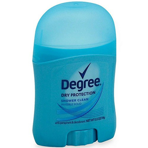 Degree Shower Clean Dry Protection Antiperspirant Deodorant Stick 05 oz Pack of 8