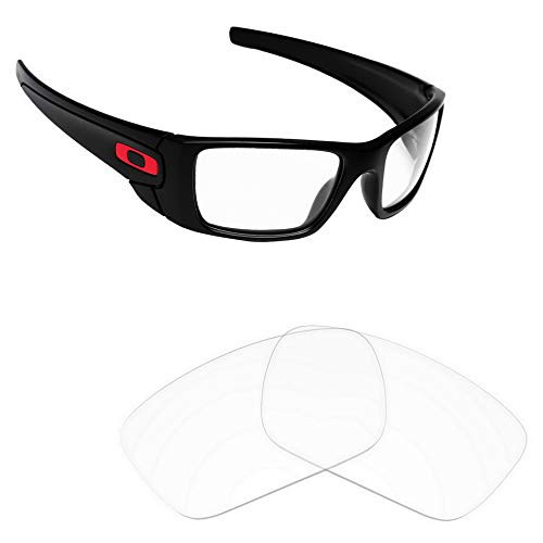Alphax Crystal Clear Nonpolarized Replacement Lenses for Oakley Fuel Cell OO9096