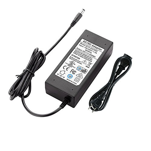 SPARKE 100-240V AC to 24V 2A 48W 5.5x2.1mm DC Output Power Supply Converter for LED Strip Full Power, UL Listed Power Adapter