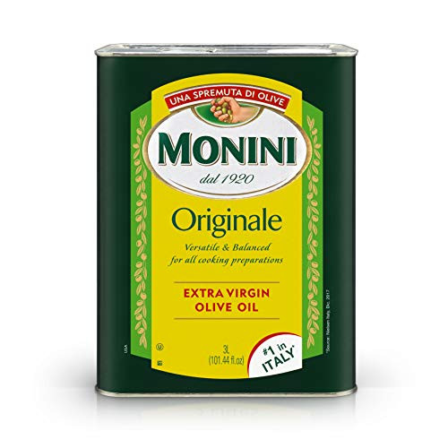 MONINI Premium Extra Virgin Olive Oil Originale Versatile Balanced Tin Can 1014oz 3L MONINI Premium Extra Virgin Olive Oil Originale Versatile Balanced Tin Can 1014oz 3L
