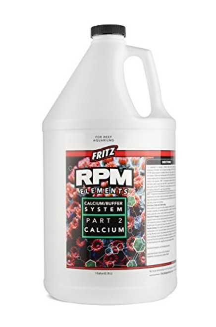 Fritz Aquatics 80308 Fritz RPM Calcium Buffer Reef Aquarium Supplement PT 2 1Gallon
