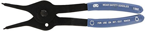 OTC 1560 Convertible Snap RingRetaining Ring Pliers  090 Dia Straight Tip  InternalExternal
