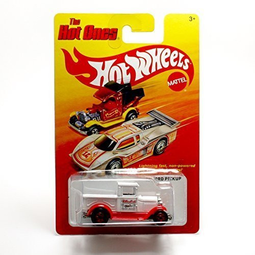 '29 FORD PICKUP (WHITE) * The Hot Ones * 2011 Release of the 80's Classic Series - 1:64 Scale Throw Back HOT WHEELS Die-Cast Vehicle