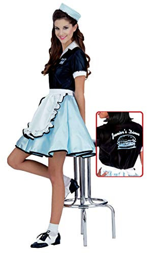 Adult Car Hop Girl 50s Costume One Size
