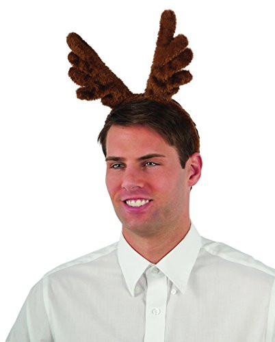 Rubies Plush Reindeer Antlers Costume Accessory