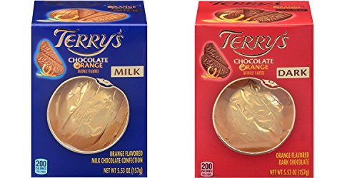 Terrys Milk and Dark Chocolate Oranges 2 pack 553 oz each
