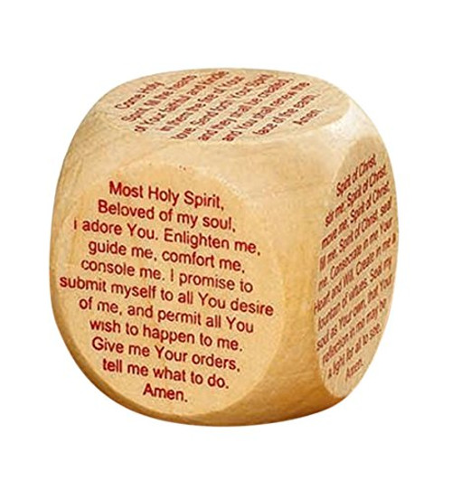 Prayer Cubes Wooden with Confirmation Prayers 1 58 Inch Prayer Cubes Wooden with Confirmation Prayers 1 58 Inch