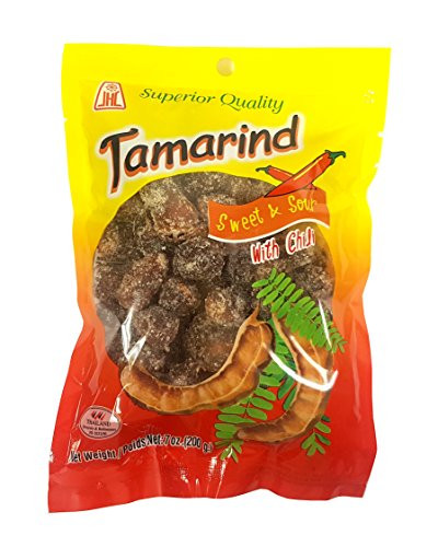 Thai Tamarind Sweet  Sour Candy With Chili Whole Pod 93 Tamarind 7 Oz