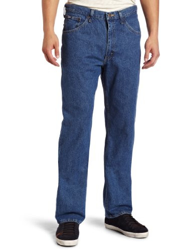 Lee Mens Regular Fit Straight Leg Jean Pepperstone 38W x 29L