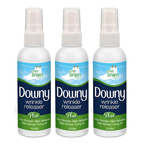 Downy Wrinkle Releaser Travel Size Cruise Accessories Crisp Linen Scent 3 fl oz  3 Pack