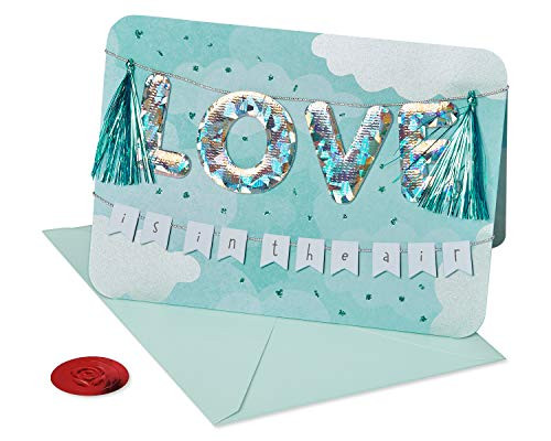 American Greetings Premier Love Wedding Shower Greeting Card with Foil