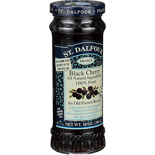 St Dalfour Black Cherry Conserves 10 Ounce Pack of 6