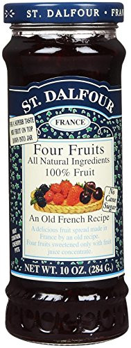 St Dalfour Conserves  Four Fruits  10 Ounces
