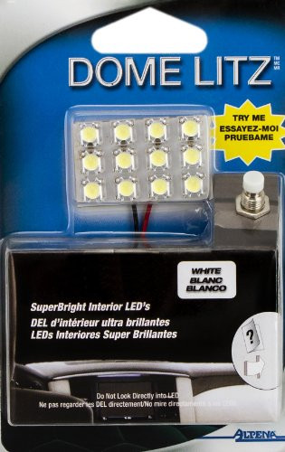 Alpena 77254 White 12LED Dome Litz