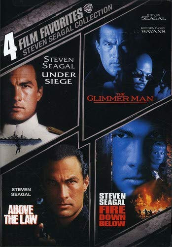 4 Film Favorites Steven Seagal Above the Law Fire Down Below The Glimmer Man Under Siege