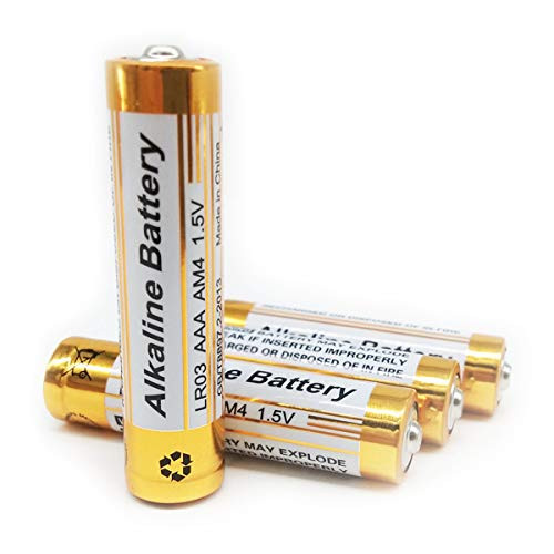 Cotchear AAA Batteries 4pcs 1200mAh Long Lasting 15 Volt Performance Alkaline Batteries AllPurpose Battery for Household and Business
