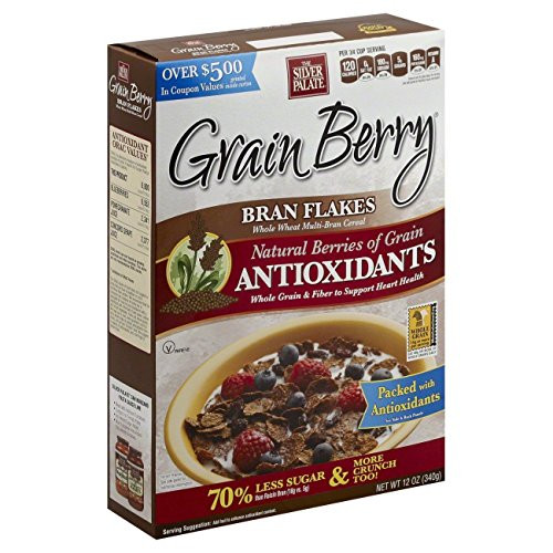 Grain Berry Cereal BRAN FLAKES The Silver Palate 12 OZ Pack of 6