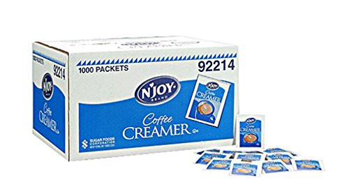 NJOY Nondairy Coffee Creamer Packets  100025g NJOY Nondairy Coffee Creamer Packets  100025g