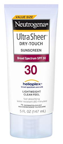 Neutrogena Ultra Sheer Spf#30 Dry Touch 5 Ounce 147ml 2 Pack