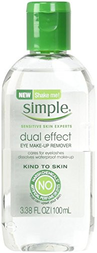 Simple Kind To Skin Eye Makeup Remover Dual Effect 338 Ounce