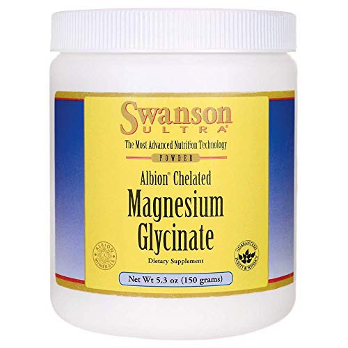 Swanson Albion Chelated Magnesium Glycinate 53 Ounce 150 g Pwdr