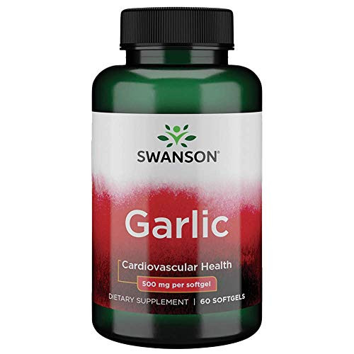 Swanson Garlic 500 Milligrams 60 Sgels