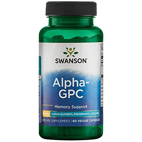 Swanson AlphaGpc Alpha Glycerophosphocholine 300 Milligrams 60 Veg Capsules Swanson AlphaGpc Alpha Glycerophosphocholine 300 Milligrams 60 Veg Capsules