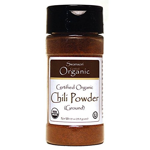 Swanson Certified Organic Chili Powder Ground 19 Ounce 539 g Pwdr