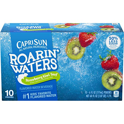 Capri Sun Roarin Waters Strawberry Kiwi Surf ReadytoDrink Juice 40 Pouches 4 Boxes of 10 10 Count Pack of 4 00087684003992 Capri Sun Roarin Waters Strawberry Kiwi Surf ReadytoDrink Juice 40 Pouches 4 Boxes of 10 10 Count Pack of 4 00087684003992