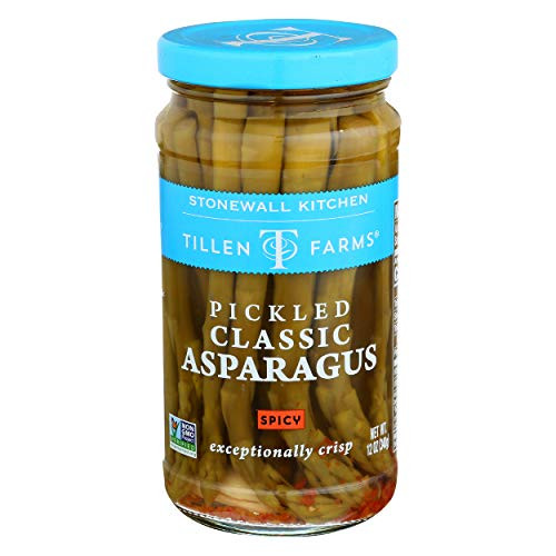 Tillen Farms Spicy Pickled Asparagus 12 oz Tillen Farms Spicy Pickled Asparagus 12 oz