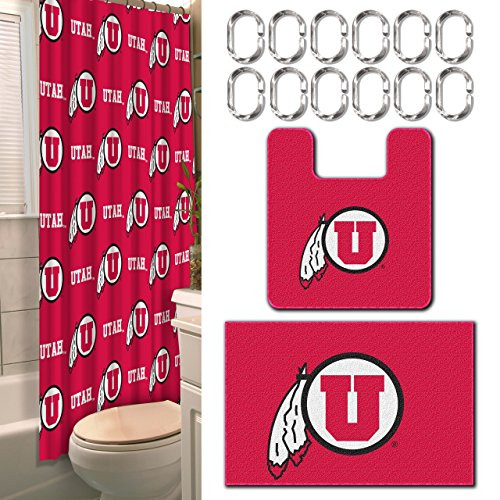 The Northwest Company Utah Utes 15 Piece Bath Set The Northwest Company Utah Utes 15 Piece Bath Set